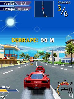 Free download java game Ferrari GT 2 Revolution on your mobile phone! Image №6