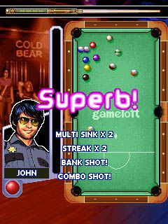 Free download java game Midnight pool on your mobile phone! Image №4