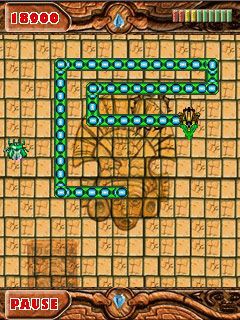 Free download java game Aztec Snake: The Diamond Hunting on your mobile phone! Image №3