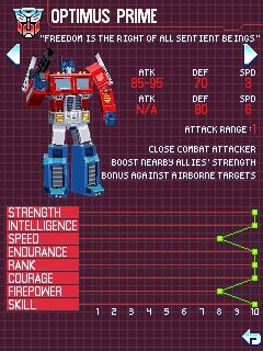 Free download java game Transformers G1: Awakening on your mobile phone! Image №4