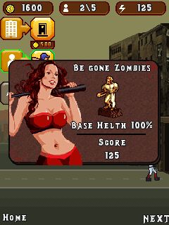 Free download java game Baseball vs Zombies 2 on your mobile phone! Image №4
