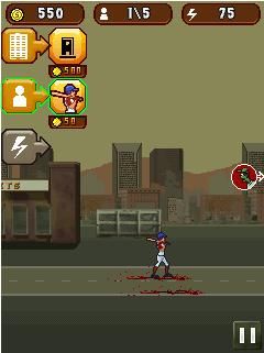 Free download java game Baseball vs Zombies on your mobile phone! Image №4