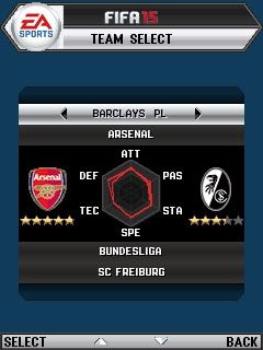 Free download java game FIFA 2015 on your mobile phone!