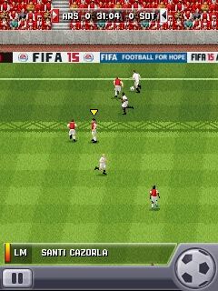 Free download java game FIFA 2015 on your mobile phone! Image №3
