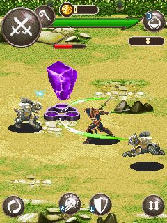 Free download java game Dungeon Hunter: Curse of Heaven on your mobile phone! Image №2