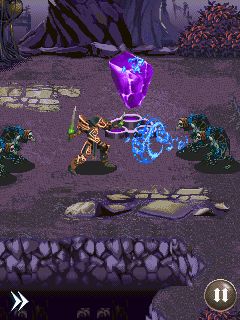 Free download java game Dungeon Hunter: Curse of Heaven on your mobile phone! Image №4