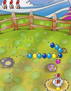 Free download java game Crazy Chicken on your mobile phone! Image №3