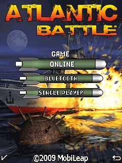 Free download java game Atlantic Battle Bluetooth on your mobile phone! Image №2