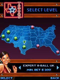 Free download java game Midnight pool 2 on your mobile phone! Image №3