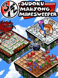 Free download java game 3 in 1 Puzzle Games on your mobile phone!