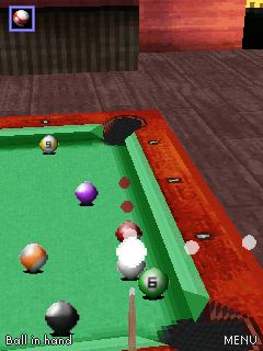 Free download java game Midnight pool 3D on your mobile phone! Image №5