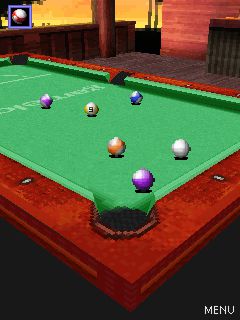 Free download java game Midnight pool 3D on your mobile phone! Image №6