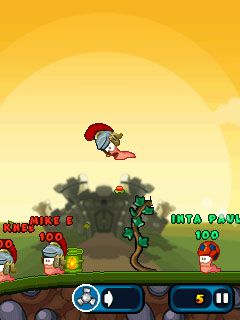 Free download java game Worms 2011 Armageddon on your mobile phone! Image №3