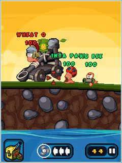Free download java game Worms 2011 Armageddon on your mobile phone! Image №8