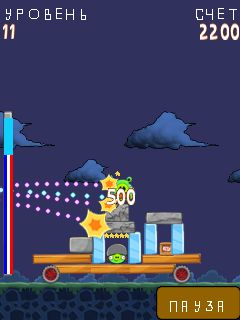 Free download java game Angry birds on your mobile phone! Image №2