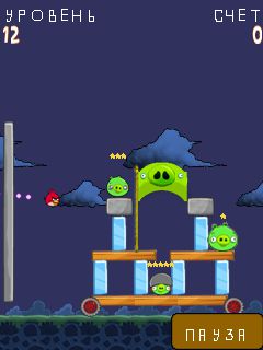 Free download java game Angry birds on your mobile phone! Image №3