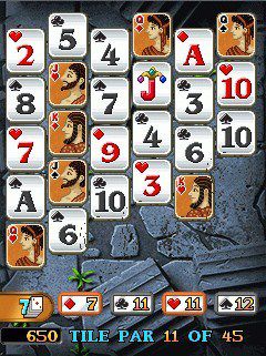 Free download java game Solitaire POP on your mobile phone! Image №4