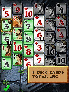Free download java game Solitaire POP on your mobile phone! Image №5