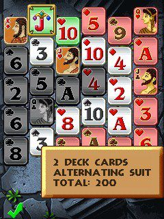 Free download java game Solitaire POP on your mobile phone! Image №6