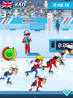 Free download java game Playman: Winter Games 2010 on your mobile phone! Image №3