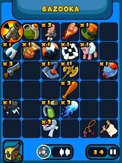 Free download java game Worms: Reloaded on your mobile phone! Image №5