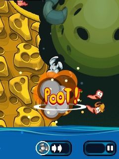Free download java game Worms: Reloaded on your mobile phone! Image №8