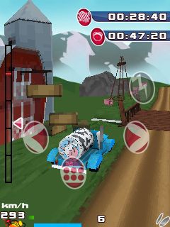 Free download java game Farm Truck Racing 3D on your mobile phone! Image №5