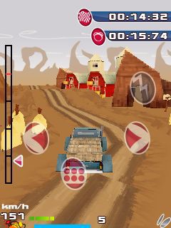 Free download java game Farm Truck Racing 3D on your mobile phone! Image №6