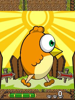 Free download java game Funny Chicken on your mobile phone! Image №2