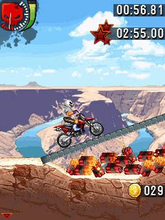 Free download java game Motocross trial extreme on your mobile phone! Image №6