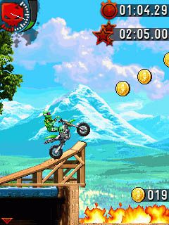 Free download java game Motocross trial extreme on your mobile phone! Image №5