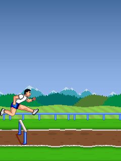 Free download java game Olympic Hurdles on your mobile phone! Image №4