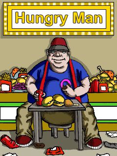 Free download java game Hungry Man on your mobile phone!