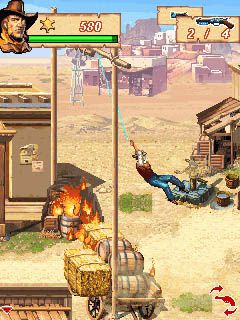 Free download java game Cowboys & Aliens on your mobile phone! Image №2