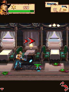 Free download java game Cowboys & Aliens on your mobile phone! Image №4