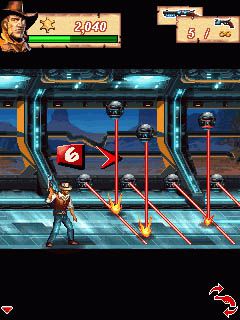 Free download java game Cowboys & Aliens on your mobile phone! Image №5