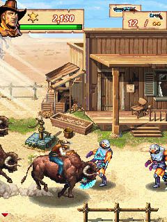 Free download java game Cowboys & Aliens on your mobile phone! Image №7