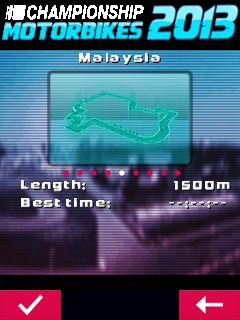 Free download java game Championship Motorbikes 2013 on your mobile phone! Image №5