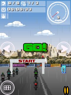 Free download java game Championship Motorbikes 2013 on your mobile phone! Image №6