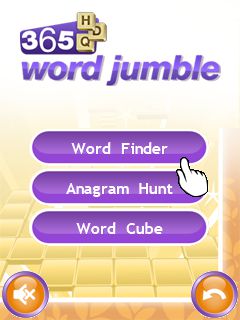 Free download java game 365 Word Jumble on your mobile phone! Image №2
