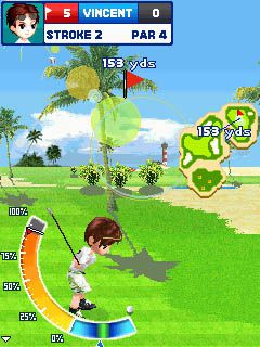 Free download java game Let's golf! on your mobile phone! Image №3