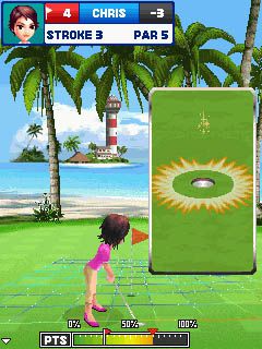 Free download java game Let's golf! on your mobile phone! Image №5