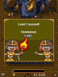 Free download java game Stones of Khufu on your mobile phone! Image №4