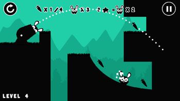Free download java game Greedy Bunny on your mobile phone! Image №2