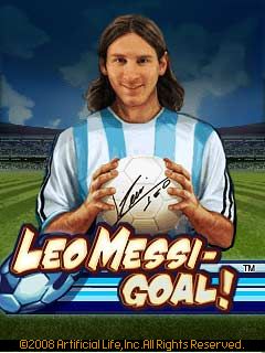Free download java game Leo messi goal on your mobile phone!