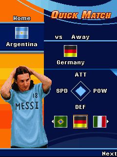 Free download java game Leo messi goal on your mobile phone! Image №2
