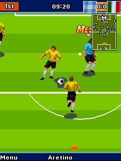 Free download java game Leo messi goal on your mobile phone! Image №4