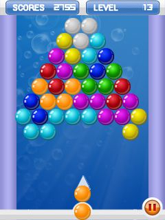 Free download java game Bubble Shooter on your mobile phone! Image №5