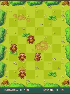 Free download java game Banana Apes on your mobile phone! Image №2