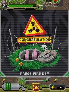 Free download java game Nuclear Rabbit on your mobile phone! Image №4